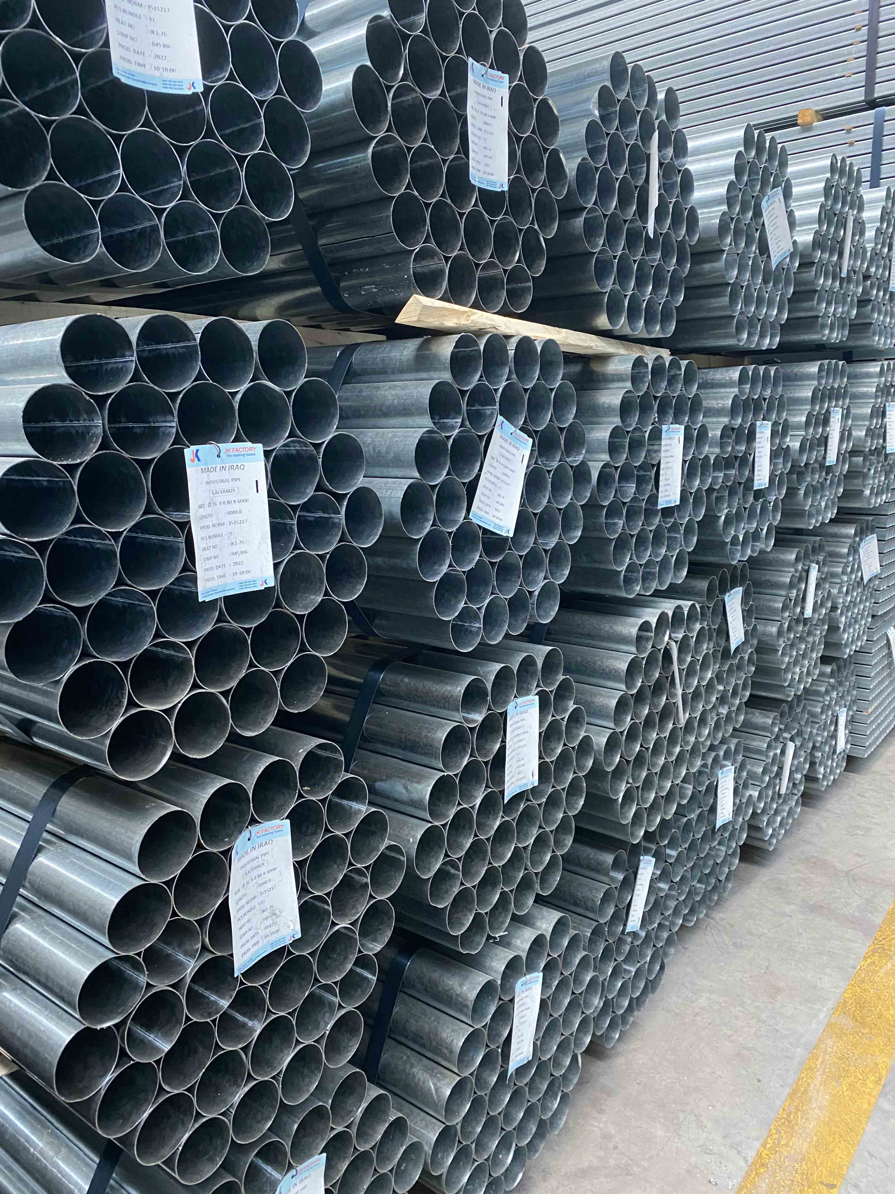 INDUSTRIAL HOT & GALVANIZED PIPES Image